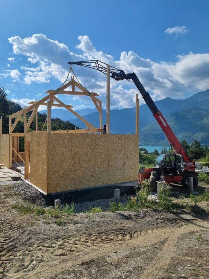 Construction ossature bois Embrun