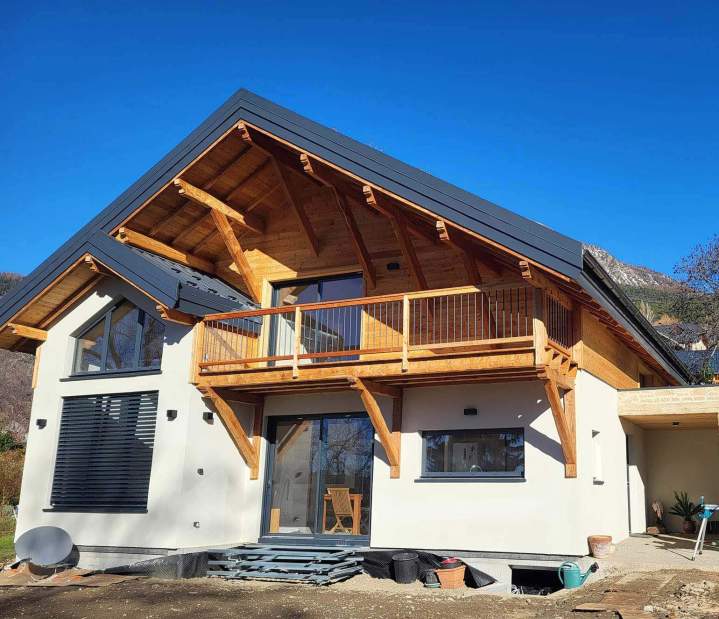 Installation de structures en bois Embrun