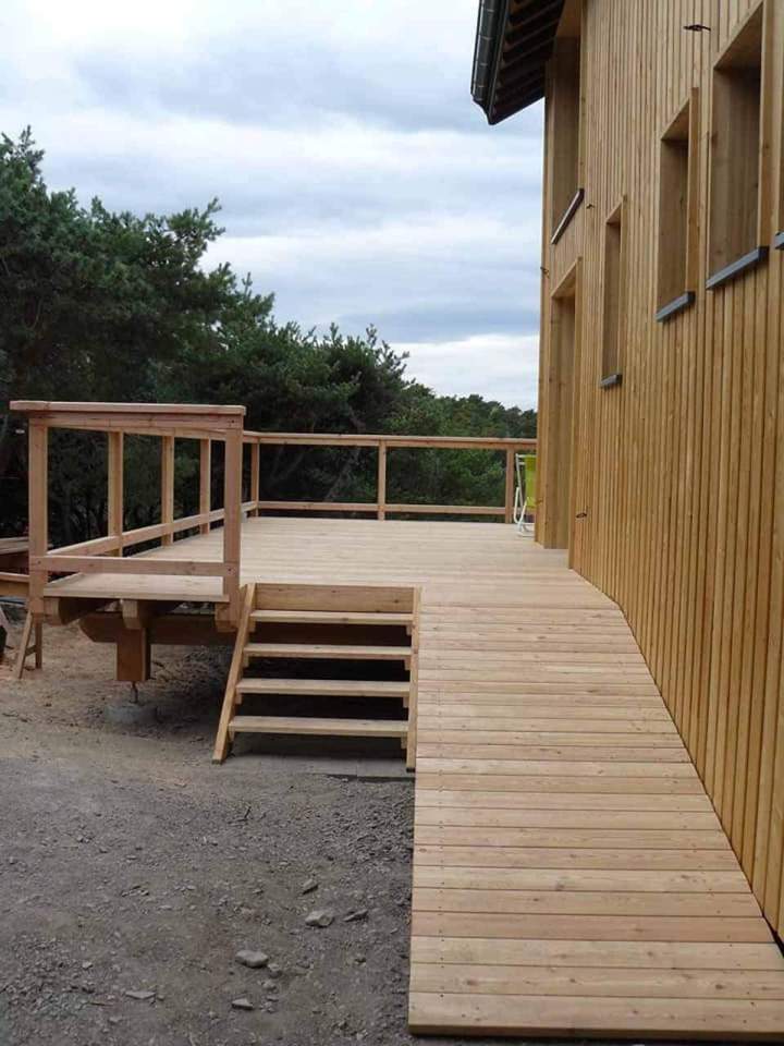 Terrasse en bois Embrun
