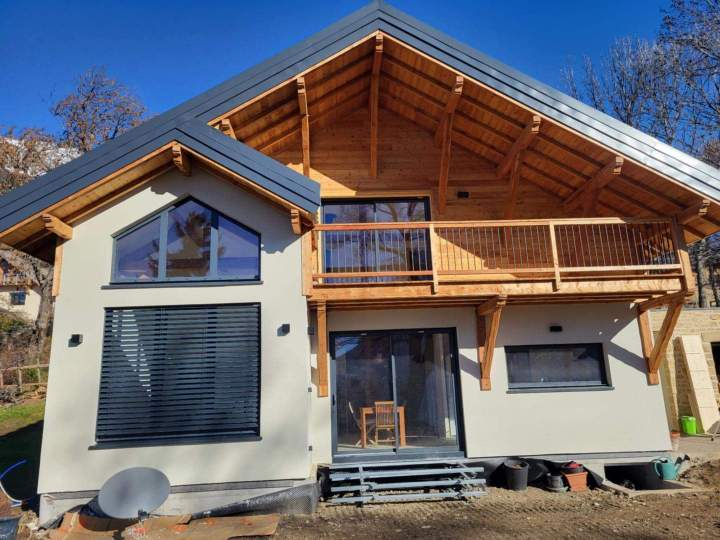 Construction maison ossature bois Embrun
