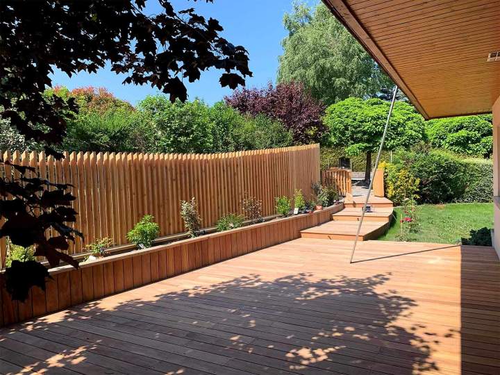 Création d'espaces de détente extérieurs conviviaux et robustes